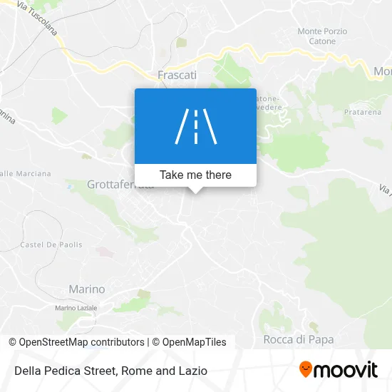 Della Pedica Street map