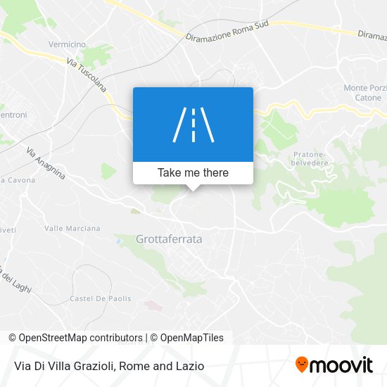 Via Di Villa Grazioli map