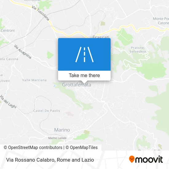 Rossano Calabro Street map