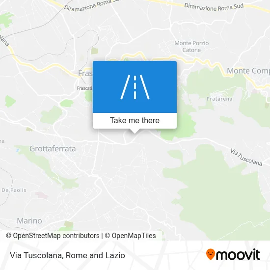 Tuscolana Street map