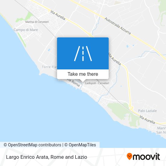 Largo Enrico Arata map