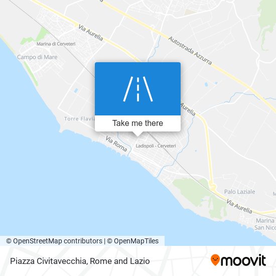 Piazza Civitavecchia map