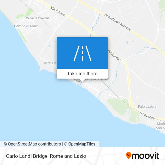 Carlo Landi Bridge map