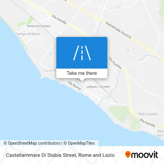 Castellammare Di Stabia Street map