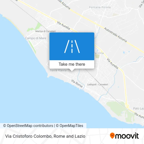 Christopher Columbus Street map