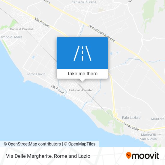 Via Delle Margherite map