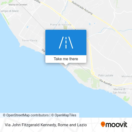 John Fitzgerald Kennedy Street map