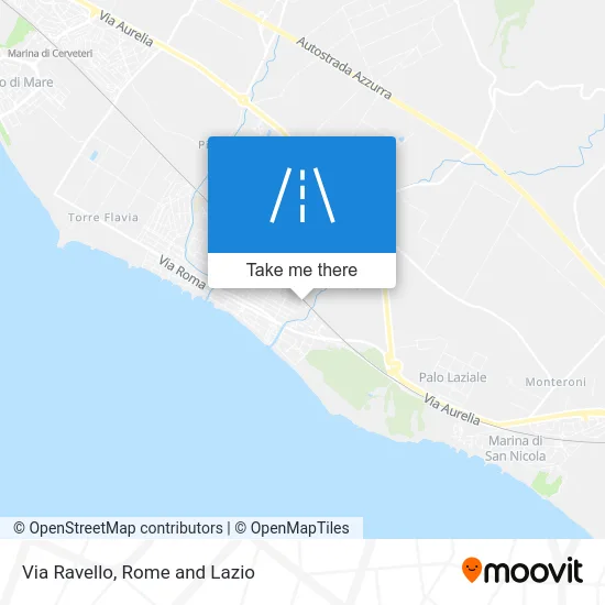 Ravello Street map