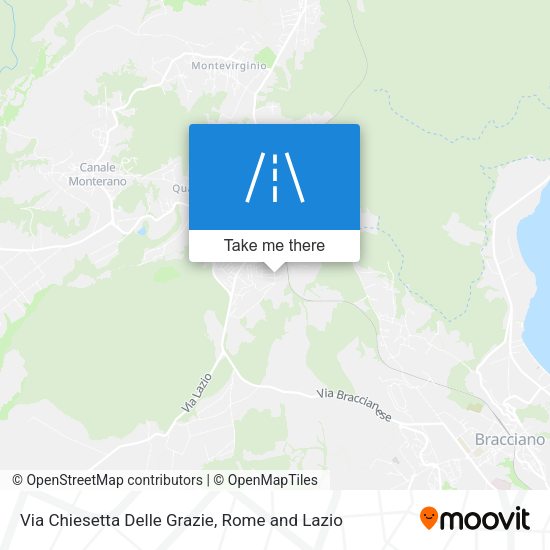 Via Chiesetta Delle Grazie map