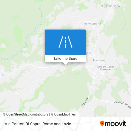 Via Ponton Di Sopra map