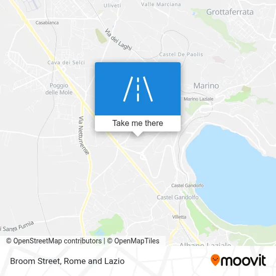 Broom Street map