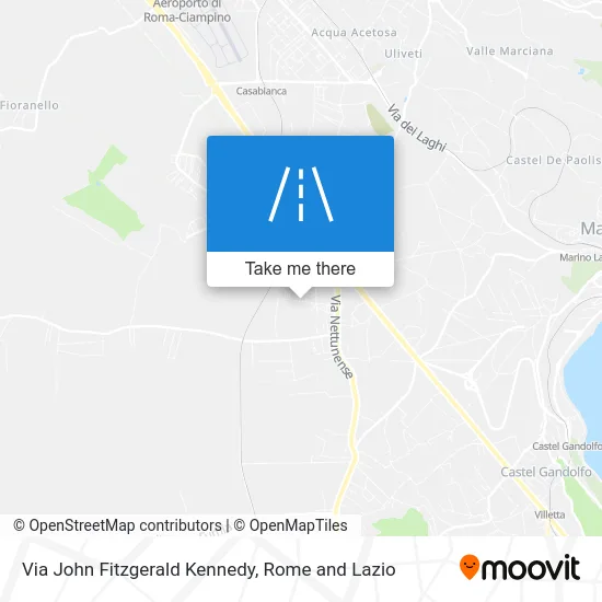 John Fitzgerald Kennedy Street map