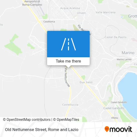 Old Nettunense Street map