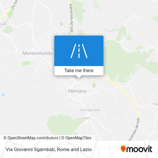 Via Giovanni Sgambati map