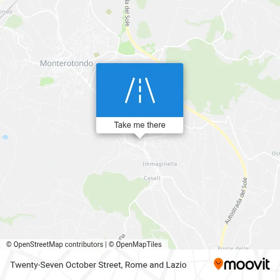 Twenty-Seven October Street map