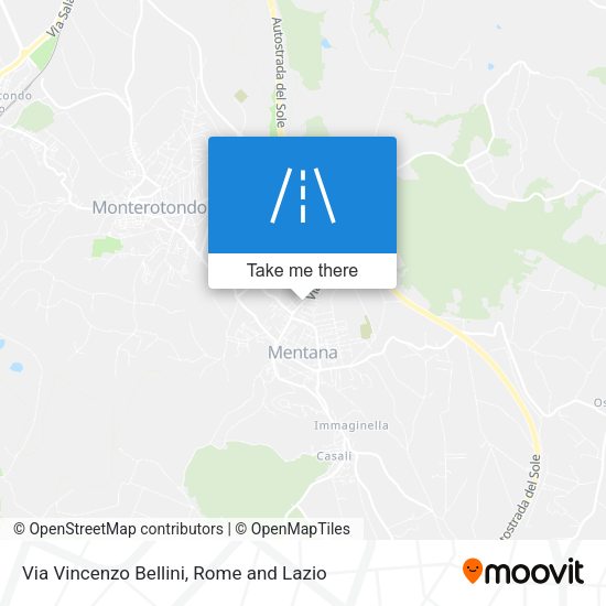 Via Vincenzo Bellini map