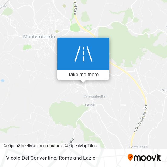 Vicolo Del Conventino map