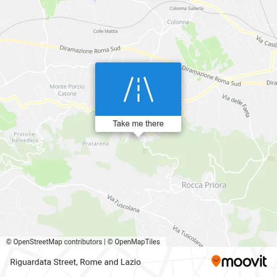 Riguardata Street map