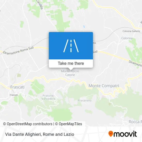 Dante Alighieri Street map