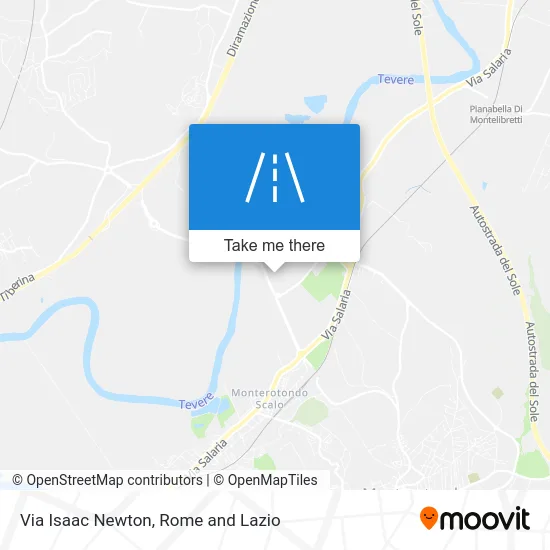 Isaac Newton Street map