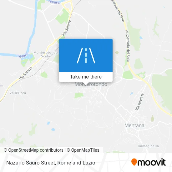 Nazario Sauro Street map
