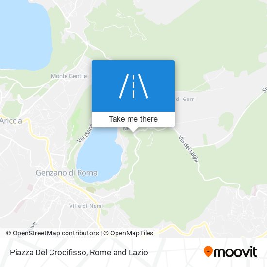 Piazza Del Crocifisso map