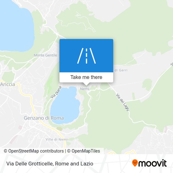Via Delle Grotticelle map