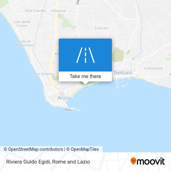 Riviera Guido Egidi map