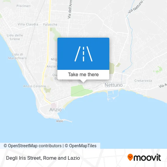 Degli Iris Street map