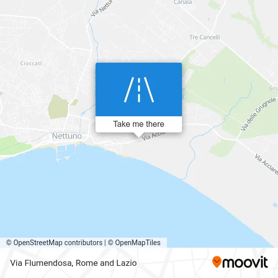 Flumendosa Street map