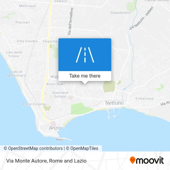 Mount Autore Street map