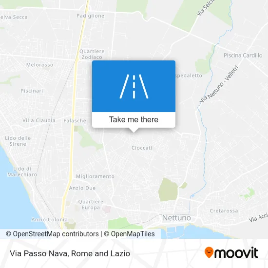 Nava Pass Street map