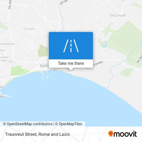 Traunreut Street map