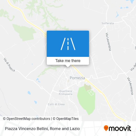 Piazza Vincenzo Bellini map