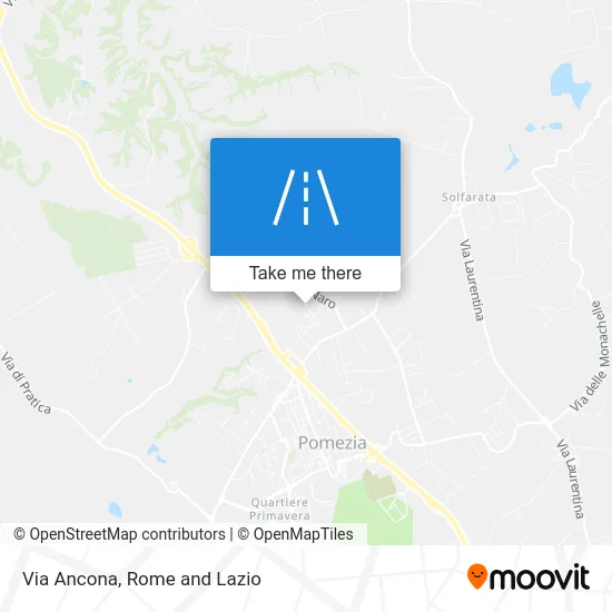 Ancona Street map