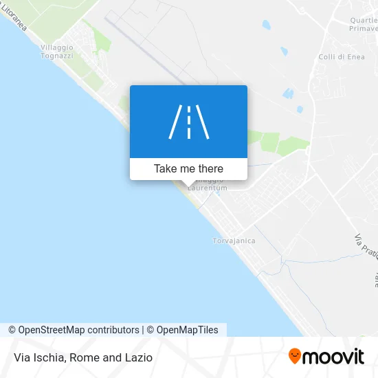 Ischia Street map