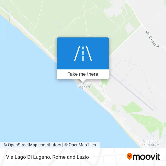 Lake Lugano Street map