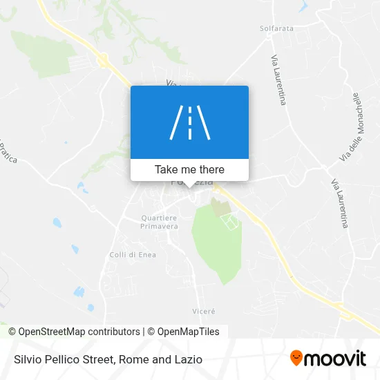 Silvio Pellico Street map