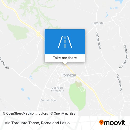 Via Torquato Tasso map