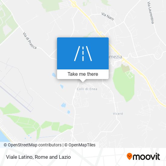 Viale Latino map