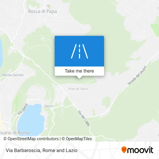 Barbaroscia Street map