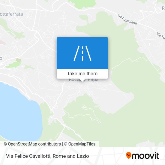Via Felice Cavallotti map