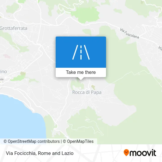 Focicchia Street map
