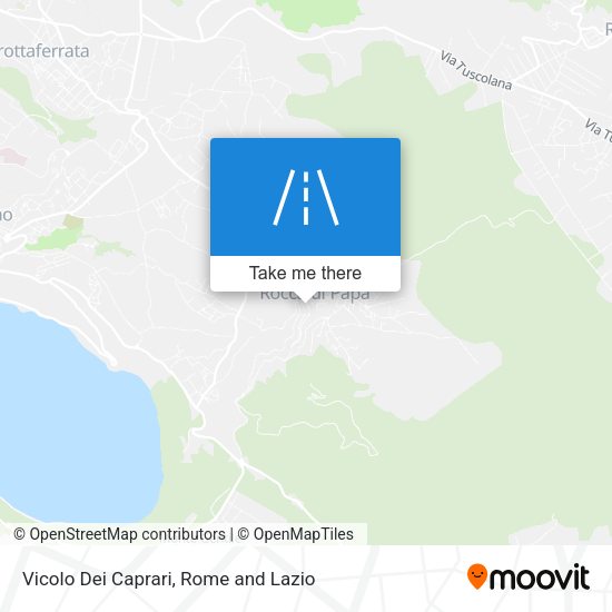 Vicolo Dei Caprari map
