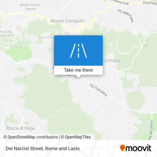Dei Narcisi Street map