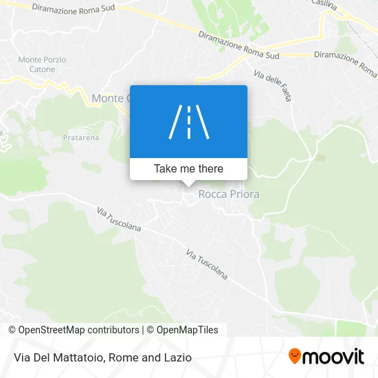 Mattatoio Street map