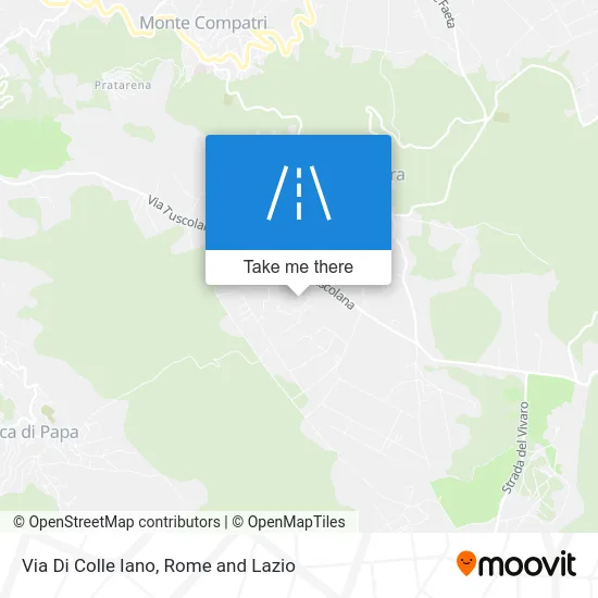 Colle Iano Street map