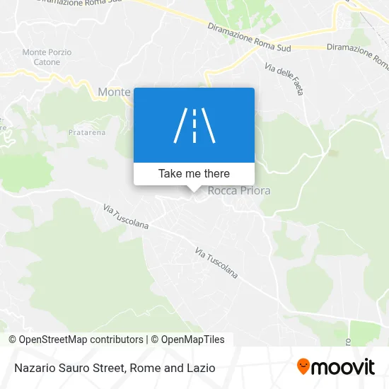 Nazario Sauro Street map