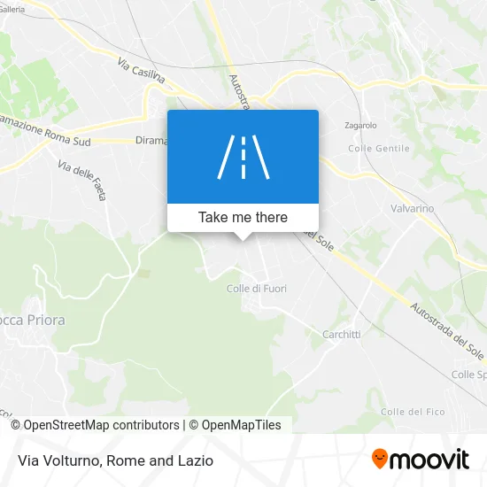 Volturno Street map