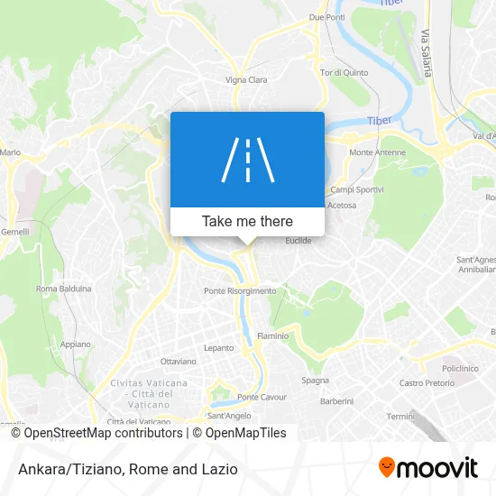 Ankara/Tiziano map